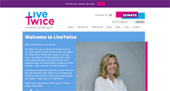 Desktop Screenshot of livetwice.org